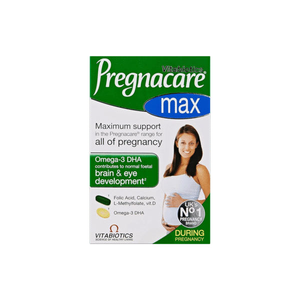 أقراص فيتابيوتيكس بريجناكير ماكس - Vitabiotics Pregnacare Max Tablets