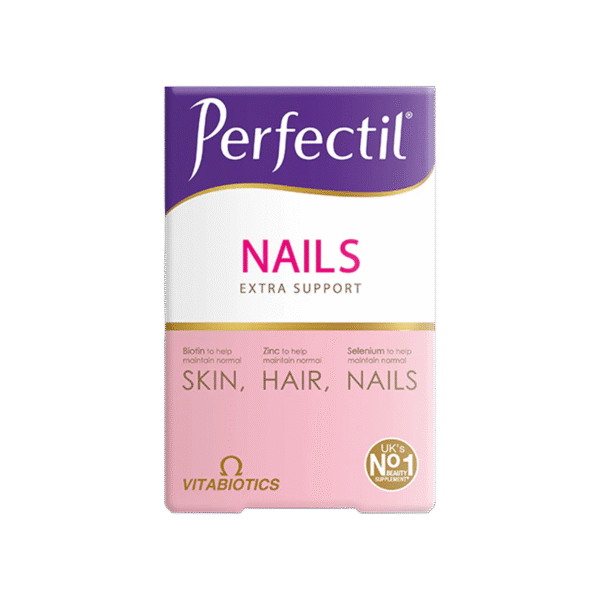 اقراص برفكتيل بلس للأظافر عدد 60 قرص Perfectil Plus Nails Extra Support