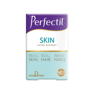 اقراص برفكتيل بلس للشعر عدد 56 قرص Perfectil Skin Plus Extra Support