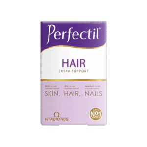 اقراص برفكتيل بلس للشعر عدد 60 قرص Perfectil Hair Plus Extra Support