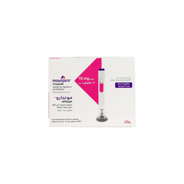 حقن مونجارو تركيز 10% شركة لي لي الامريكية Mounjaro Injection