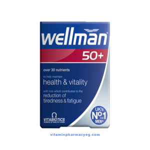 اقراص فيتامين ويلمان 50+ للرجال 30 قرص - Wellman Original Men's Vitamin Tablets 30 Tablets (Copy)