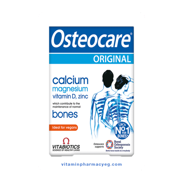 اوستيوكير اوريجينال مكمل كالسيوم للحفاظ على صحة العظام عدد 30 قرص - Osteocare Original Calcium Supplement for Bone Health 30 Tablets