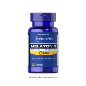 بيورتان برايد ميلاتونين 120 قرص/تركيز 3 مجم - Puritan's Pride Melatonin 120 Tablets - 3 mg (Copy)