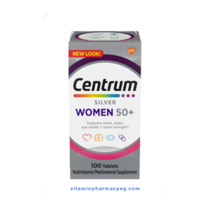 سنتروم سيلفر 50+ للنساء 100 قرص - Centrum Silver 50+ for Women 100 Tablets