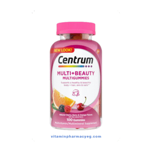 سنتروم مالتي بيوتي لدعم صحة الجسم و المظهر 100 قطعة - Centrum Multi Beauty to support body health and appearance 100 pieces