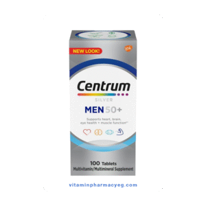 سنتروم سيلفر 50+ للرجال 100 قرص - Centrum Silver 50+ for Men 100 Tablets