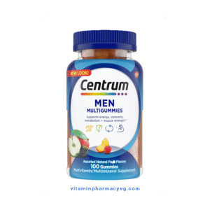 سنتروم مضغ بطعم الفواكهة للرجال 170قطعة - Centrum Men Fruit Flavour Chewables 170 Count