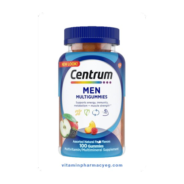 سنتروم مضغ بطعم الفواكهة للرجال 170قطعة - Centrum Men Fruit Flavour Chewables 170 Count