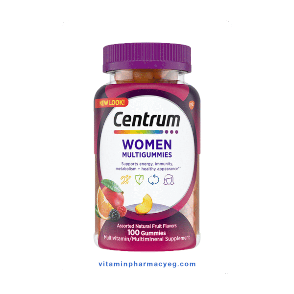سنتروم مضغ للنساء 100 قطعة - Centrum Chewable for Women 100 Pieces