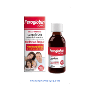 شراب فيروجلوبين مكمل غذائي لصحة الجسم و المناعة - 200 ملي - Ferro-Globin Syrup, a nutritional supplement for body health and immunity - 200 ml