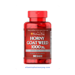 كبسولات هورني جوت ويد عشبة العنزة من بيورتان برايد ٦٠ كبسولة - Puritan's Pride Horny Goat Weed 60 Capsules