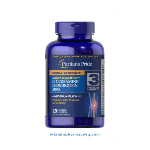 مسكن المفاصل جلوكوزامين كوندرويتن ام اس ام من بيورتان برايد 120 كبسولة - Puritan's Pride Glucosamine Chondroitin MSM Joint Relief - 120 Capsules