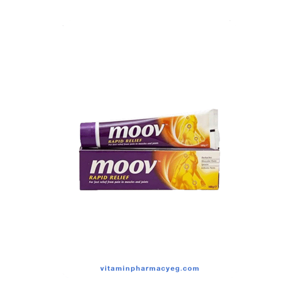 مووف رابيد ريليف مرهم مسكن سريع للألم 100 جرام - Move Rapid Relief Pain Relieving Ointment 100g