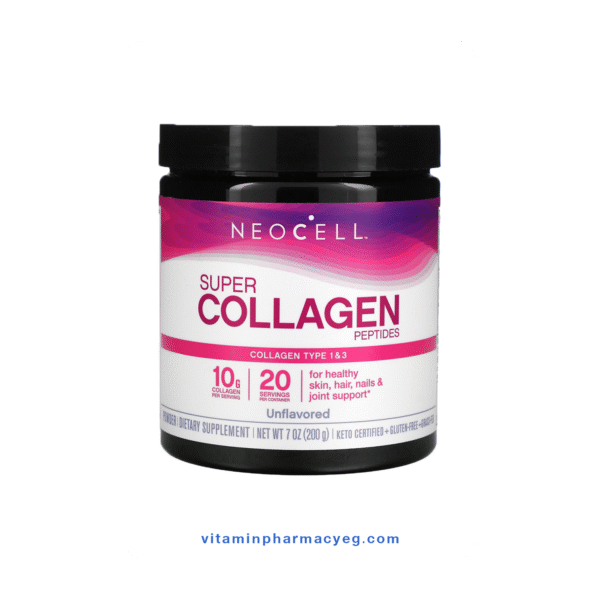 نيوسيل سوبر كولاجين باودر 200 جرام - Neocell Super Collagen Powder 200g