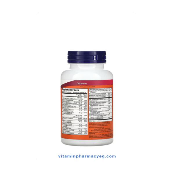 supplement علبة ADAM 90 SOFTGEL من NOW – مكمل فيتامينات للرجال