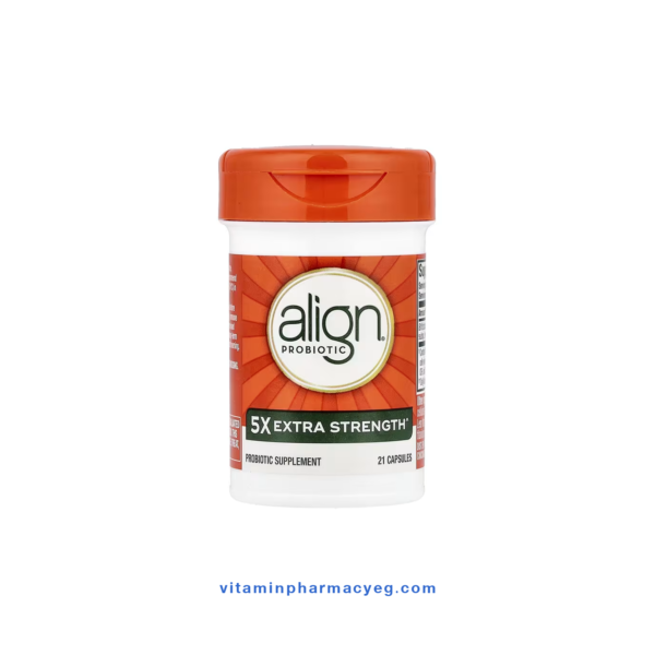 Align Probiotic 50mg - مكمل القوة المضاعفة لـ علاج انتفاخات متكررة و التخلص من الغازات